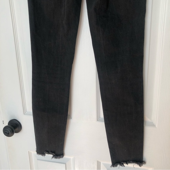 Madewell 10” High Rise Skinny Jeans Berkeley Black - Picture 9 of 11